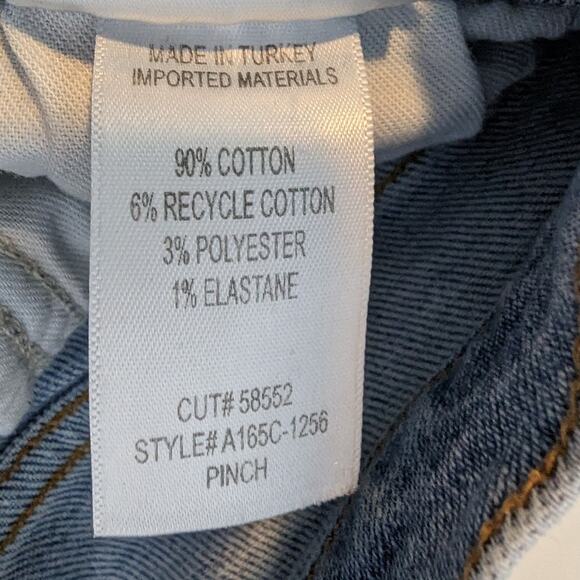 Agolde Pinch Waist Light Wash Slim Jeans Size 24 - Picture 10 of 10